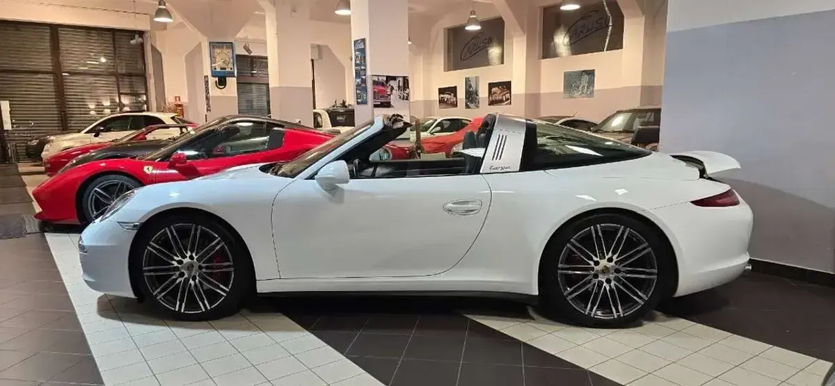 Usata Porsche 991 400 CV (294 kW) 2015 C9a  pure white Cabrio