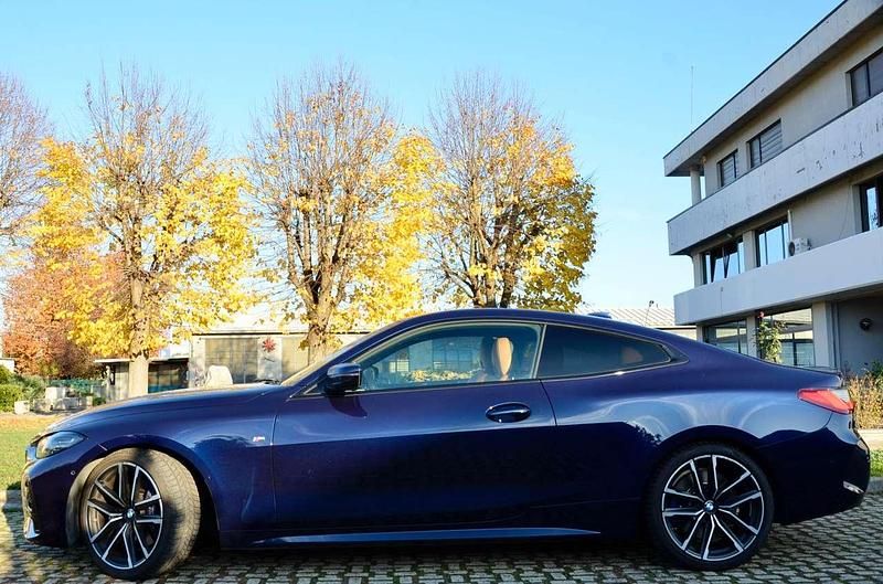 Usata BMW 420 M Sport 190 CV (139 kW) 2021 Blu Coupé