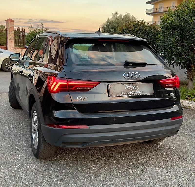 Usata Audi Q3 190 CV (139 kW) 2020 Nero SUV