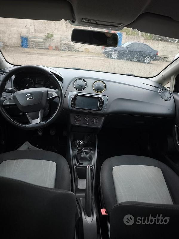 Usata Seat Ibiza Style 75 CV (55 kW) 2014 Nero Berlina