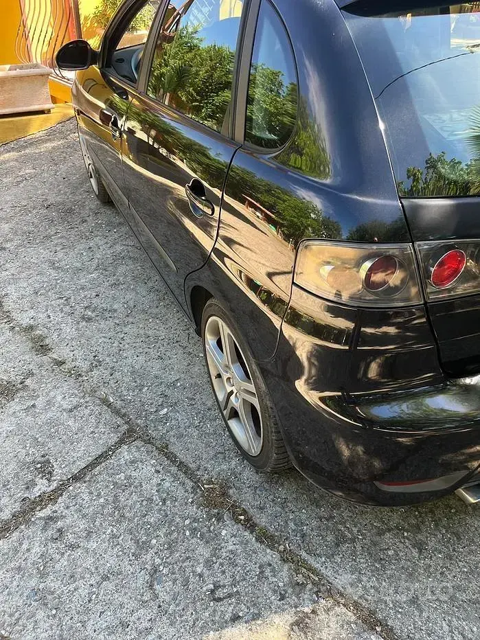 Usata Seat Ibiza FR 130 CV (95 kW) 2006 Nero Utilitaria