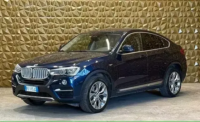 Usata BMW X4 249 CV (183 kW) 2016 Blu SUV