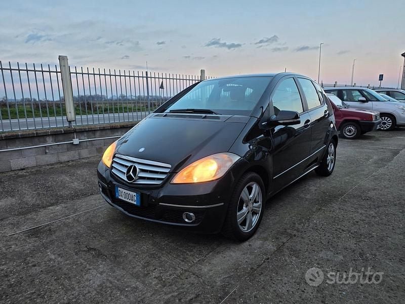 Usata Mercedes A170 Avantgarde 116 CV (85 kW) 2009 Nero Berlina