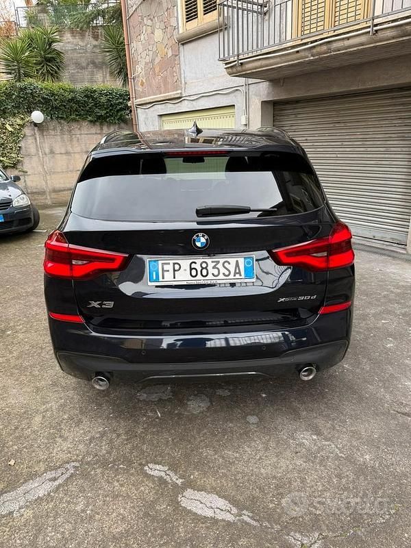 Usata BMW X3 M Sport 190 CV (139 kW) 2018 Nero SUV