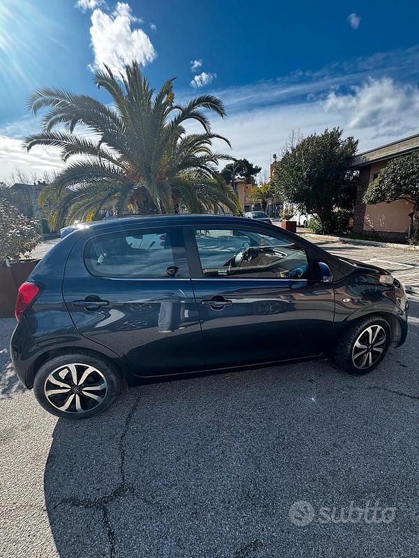 Usata Citroën C1 69 CV (50 kW) 2014 Blu Utilitaria