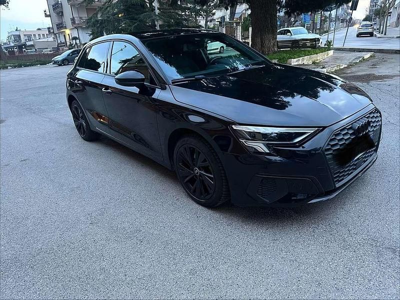Usata Audi A3 Ambiente 150 CV (110 kW) 2021 Nero Berlina