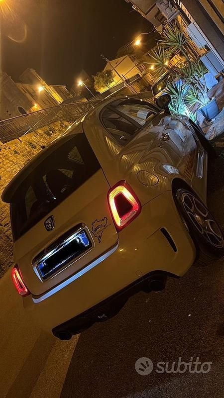 Usata Abarth 500 136 CV (100 kW) 2009 Grigio Utilitaria