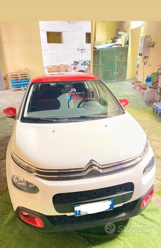 Usata Citroën C3 82 CV (60 kW) 2018 Rosso Utilitaria