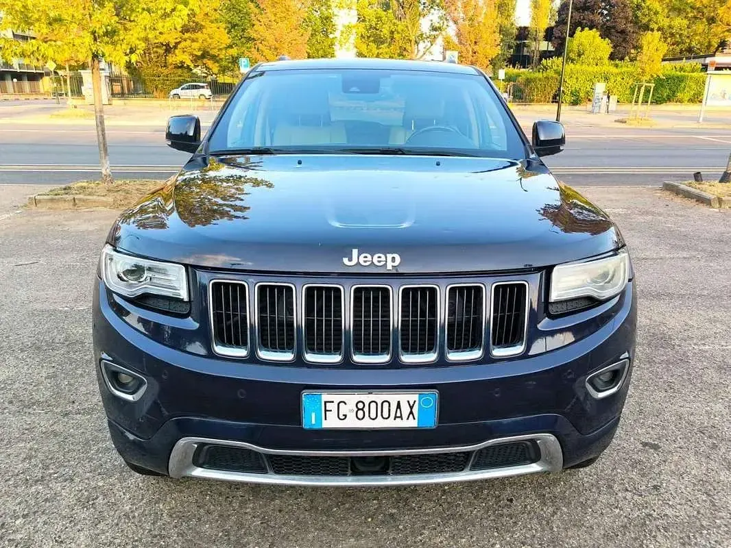Usata Jeep Grand Cherokee Overland 250 CV (183 kW) 2016 Blu/azzurro SUV