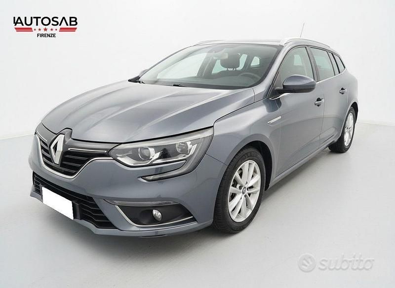 Usata Renault Mégane GrandTour 110 CV (80 kW) 2017 Blu Station wagon