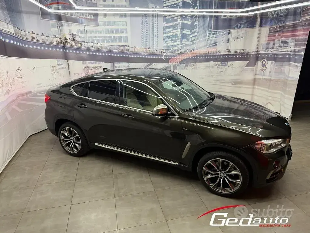 Usata BMW X6 Sport Line 258 CV (189 kW) 2017 Grigio SUV