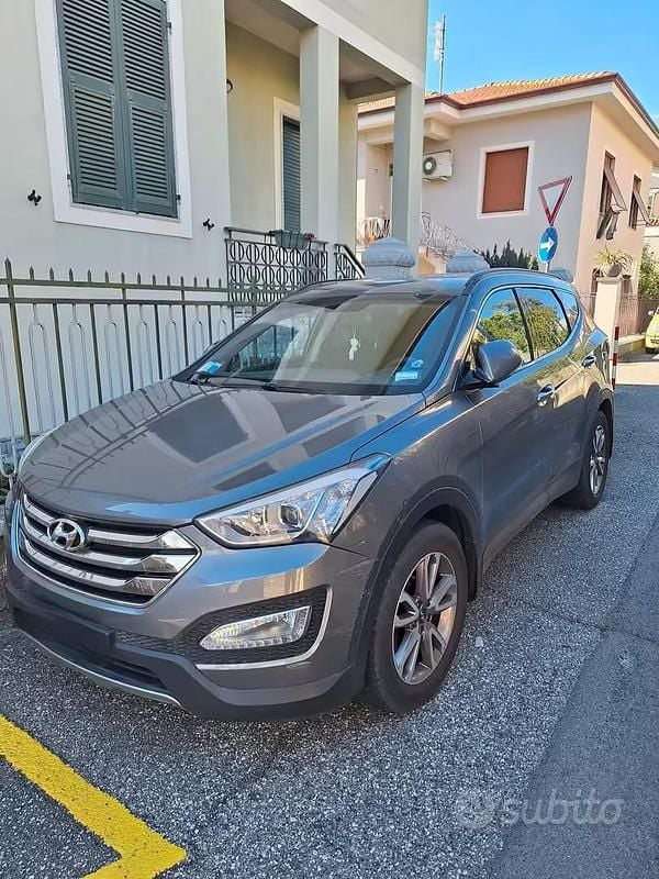 Usata Hyundai Santa Fe 150 CV (110 kW) 2014 Grigio SUV