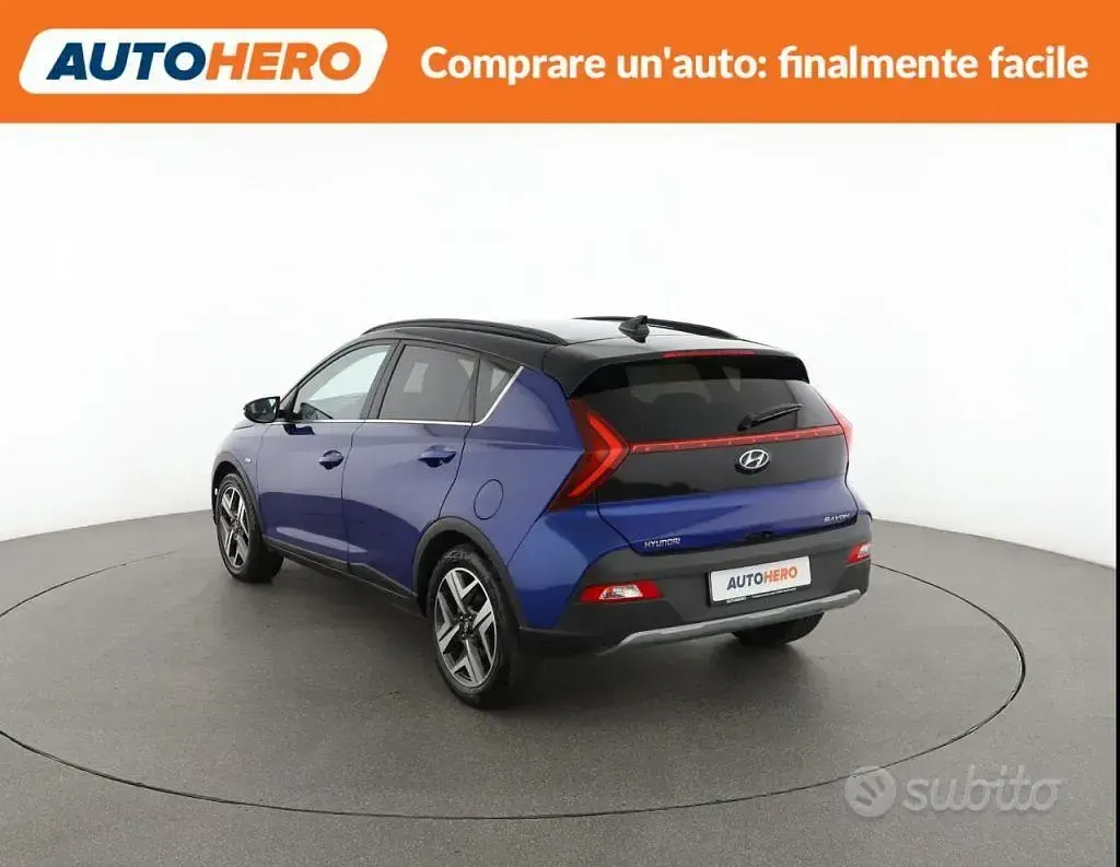 Usata Hyundai Bayon 101 CV (74 kW) 2021 Blu/azzurro SUV