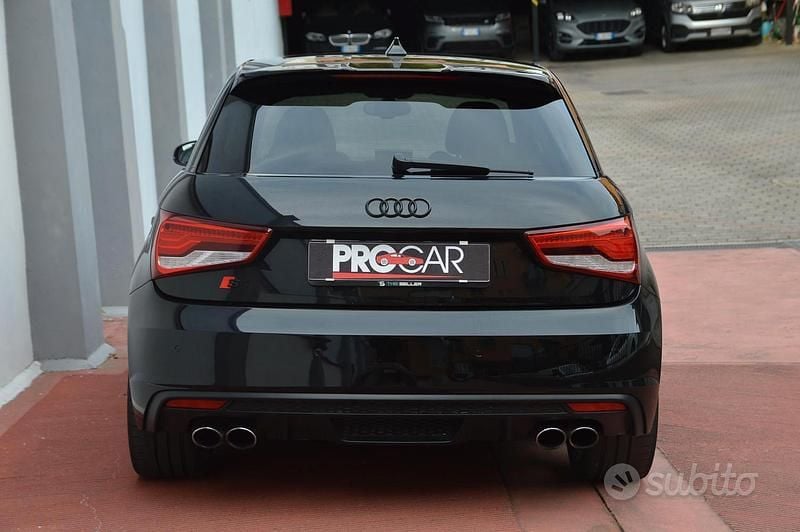 Usata Audi S1 Sportback 231 CV (169 kW) 2016 Nero Utilitaria