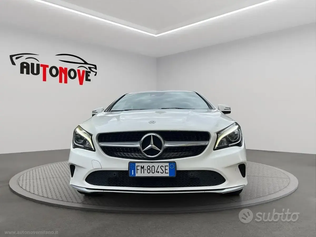 Usata Mercedes CLA180 Executive 109 CV (80 kW) 2018 Bianco Berlina