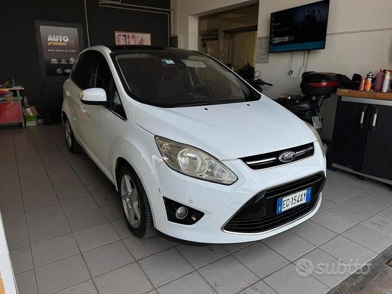 Usata Ford C-MAX Titanium 116 CV (85 kW) 2011 Bianco Monovolume