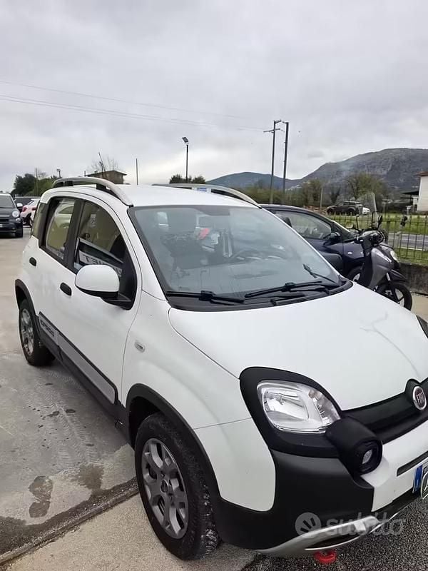 Usata Fiat Panda Cross Cross 80 CV (58 kW) 2016 Bianco Utilitaria