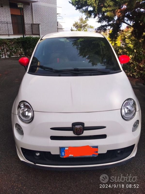 Usata Abarth 500 160 CV (117 kW) 2009 Bianco Utilitaria