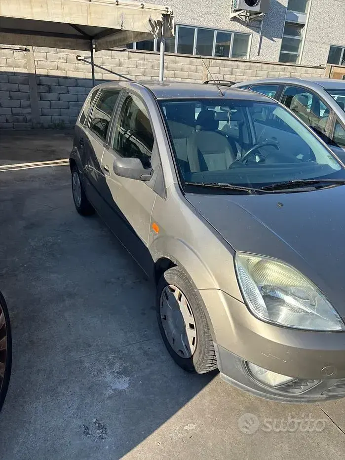 Usata Ford Fiesta Ambiente 75 CV (55 kW) 2004 Marrone Utilitaria
