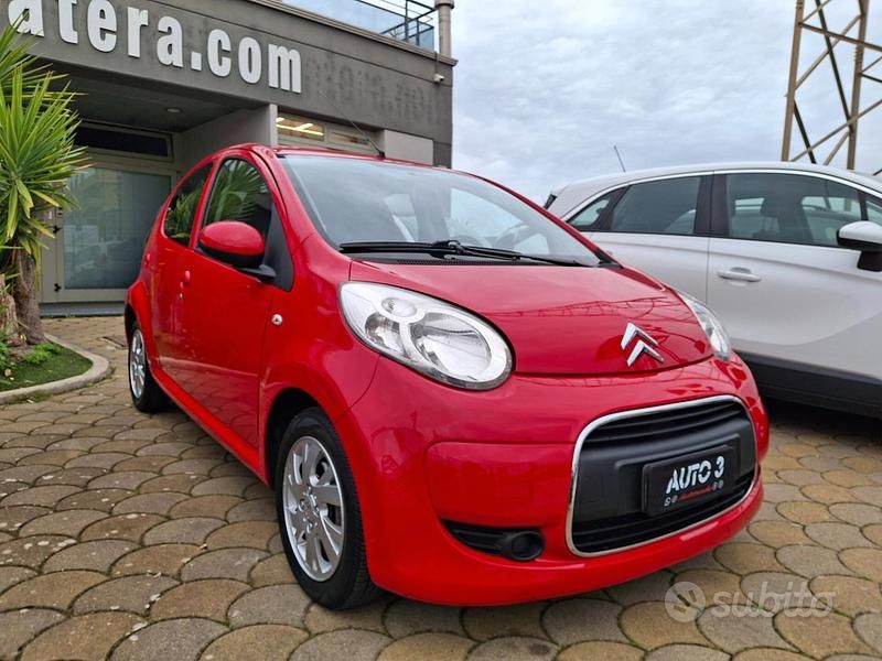 Usata Citroën C1 67 CV (49 kW) 2010 Rosso Utilitaria