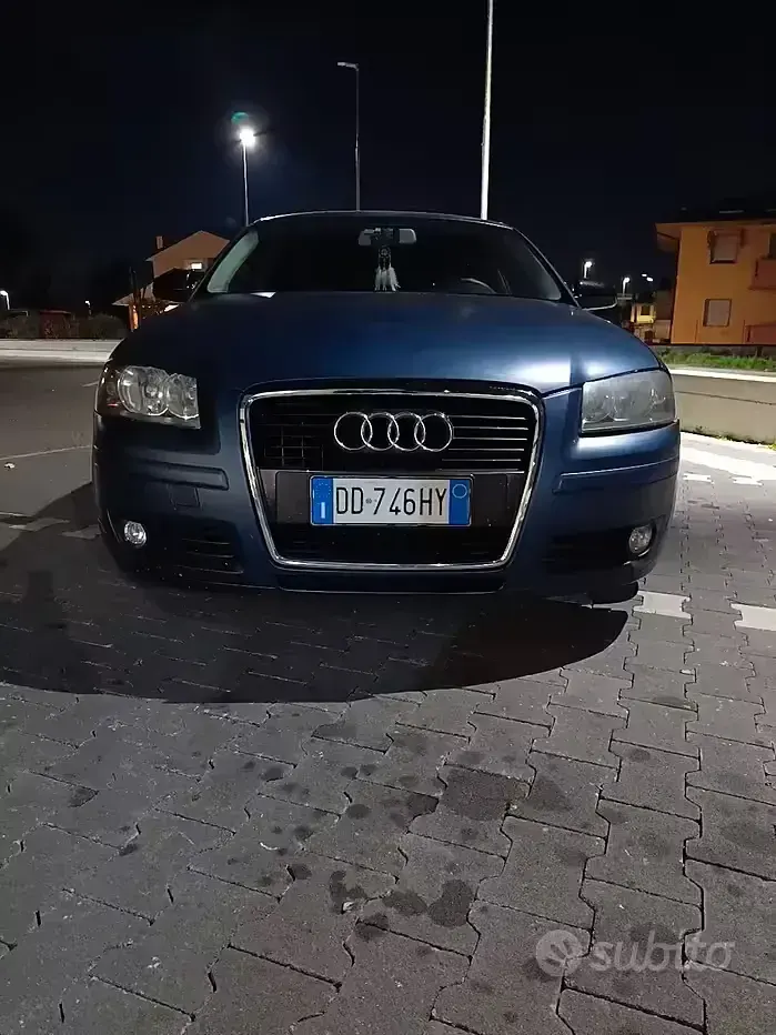 Usata Audi A3 Ambition 115 CV (84 kW) 2007 Bluazzurro Utilitaria