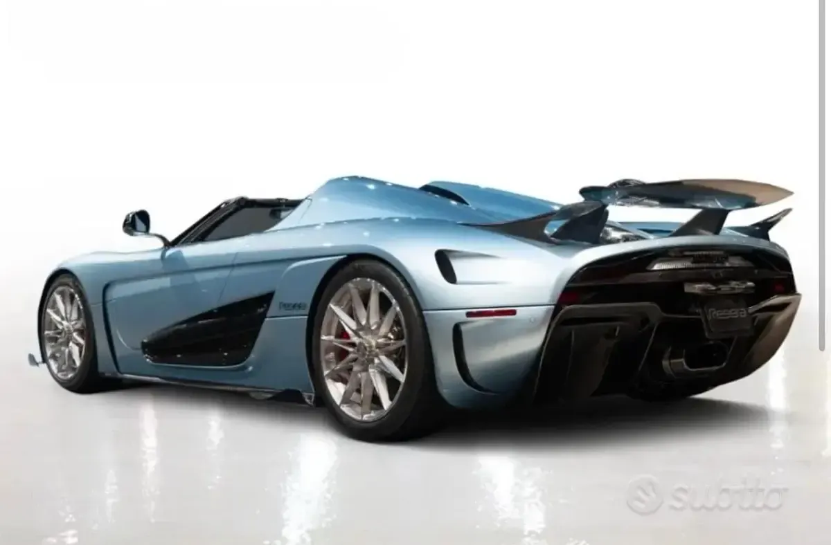 Usata Koenigsegg Regera 2021 Azzurro Cabrio