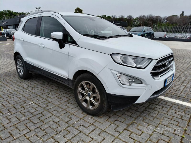 Usata Ford Ecosport 99 CV (72 kW) 2019 Bianco SUV