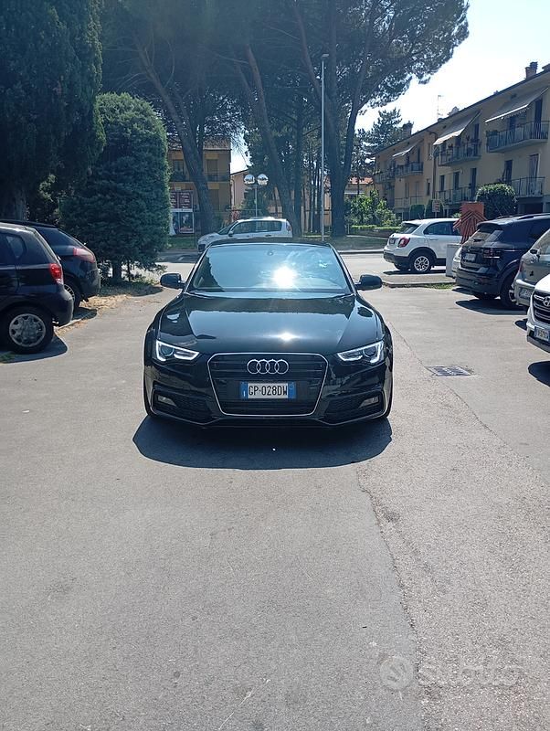 Usata Audi A5 177 CV (130 kW) 2014 Nero Coupé