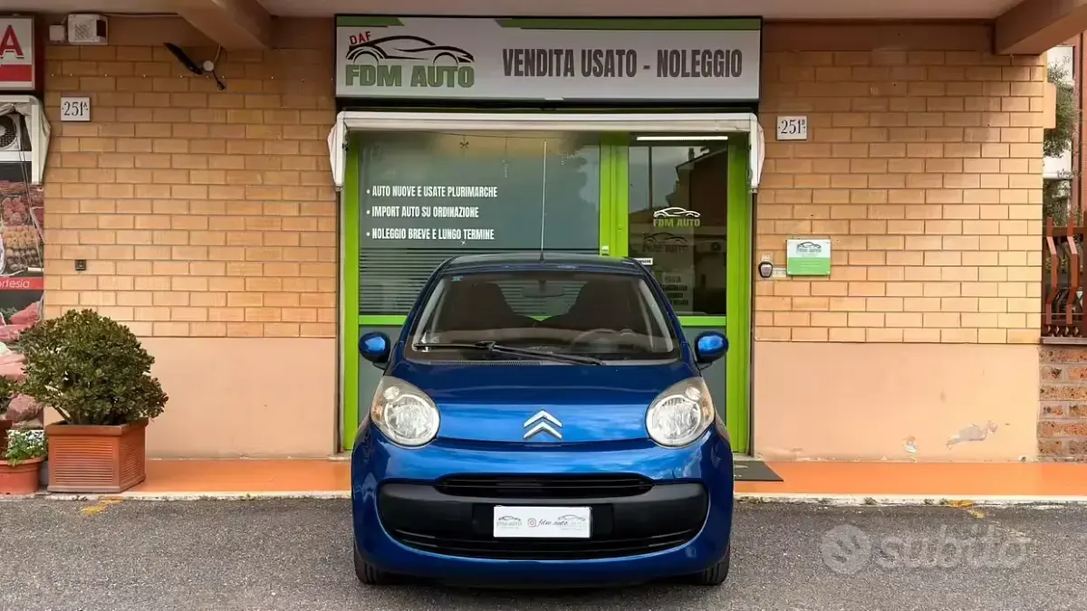 Usata Citroën C1 68 CV (50 kW) 2007 Blu Utilitaria