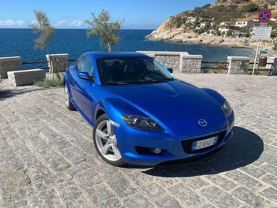 Usata Mazda RX8 231 CV (169 kW) 2006 Blu/azzurro Coupé