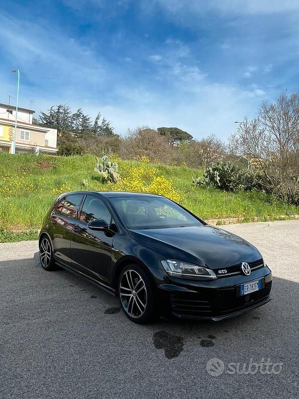 Usata VW Golf VII GTD 2013 Nero Berlina