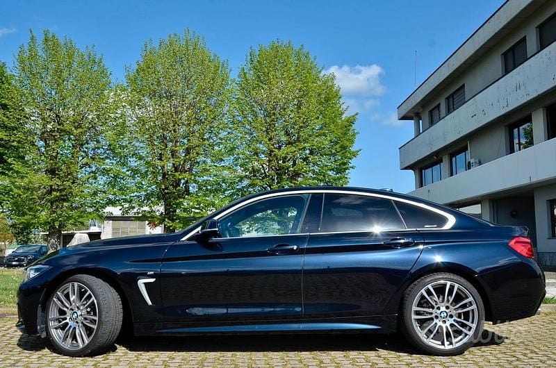 Usata BMW 420 Gran Coupé M Sport 190 CV (139 kW) 2017 Blu Coupé