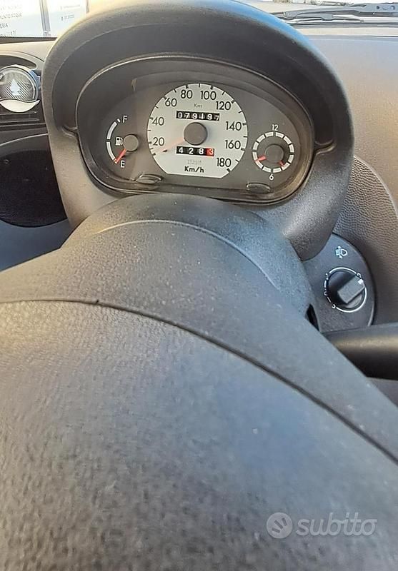 Usata Fiat Seicento Young 39 CV (28 kW) 2000 Rosso Utilitaria
