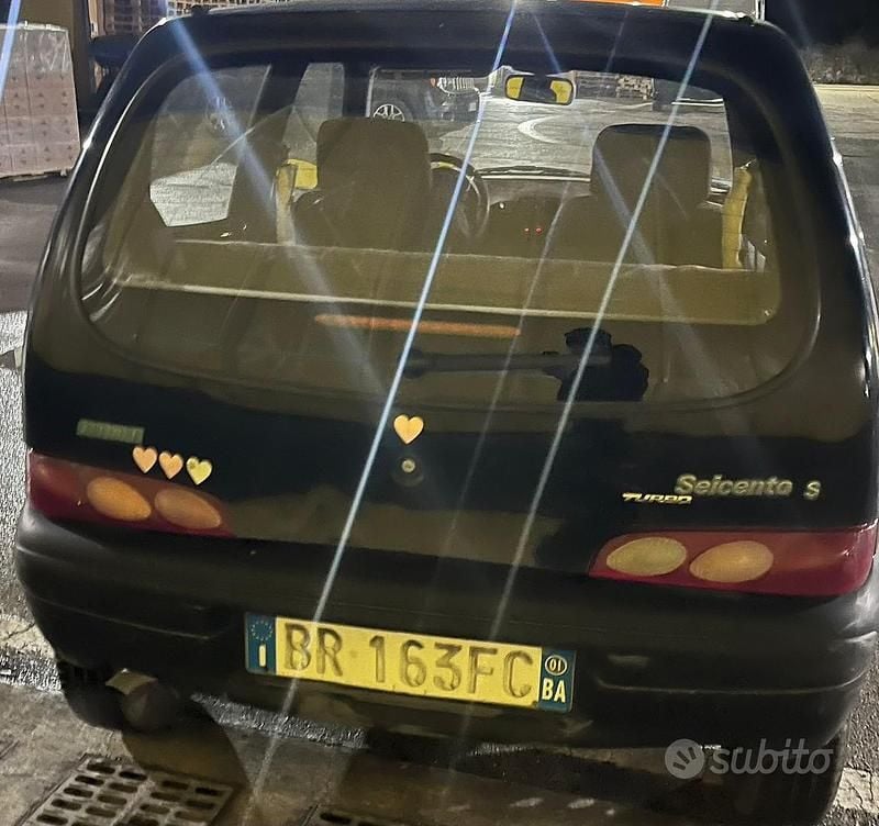 Usata Fiat 600 2001 Nero Berlina