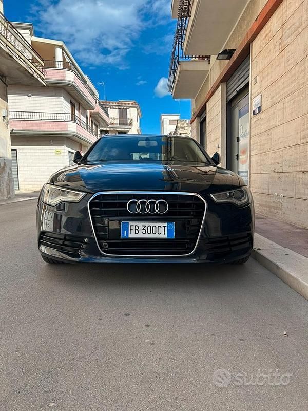 Usata Audi A6 177 CV (130 kW) 2015 Blu Station wagon