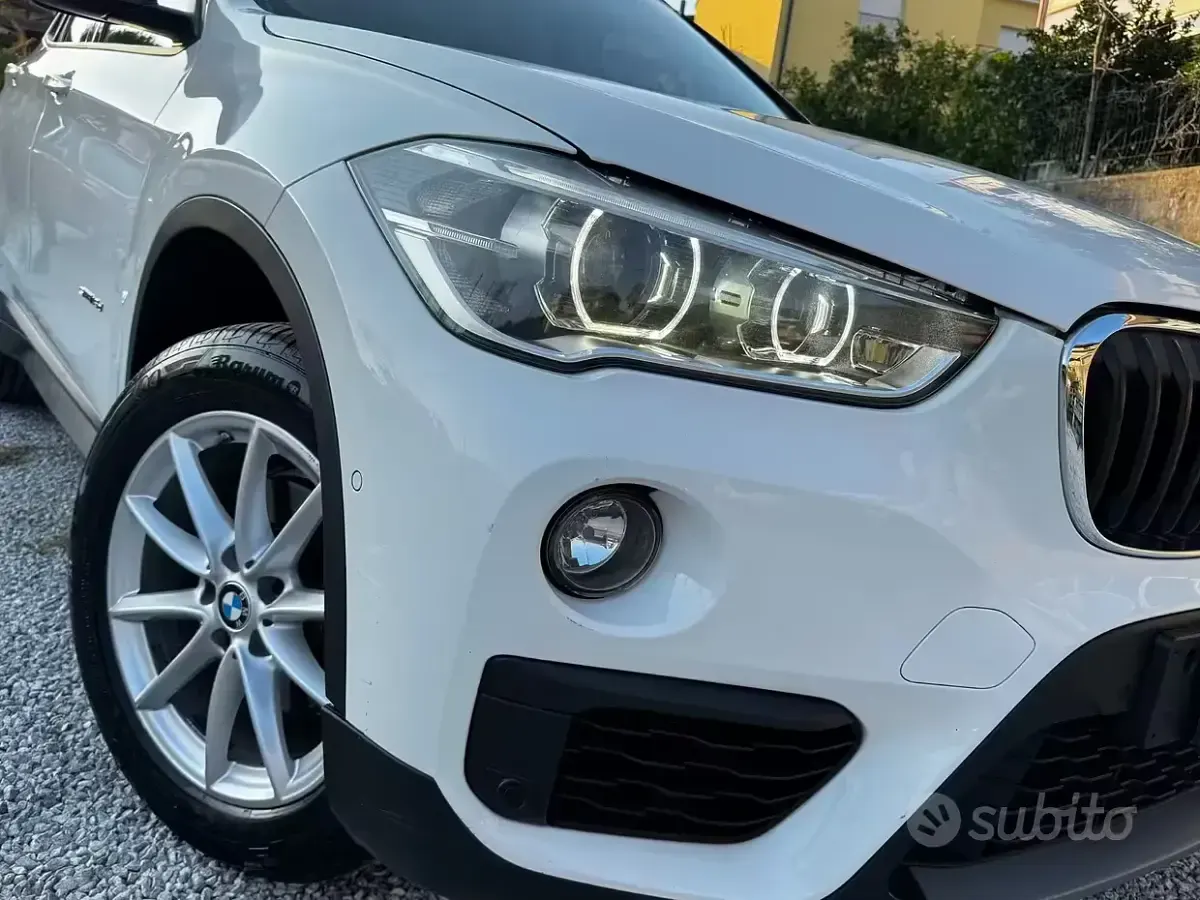 Usata BMW X1 xLine 116 CV (85 kW) 2017 Bianco SUV