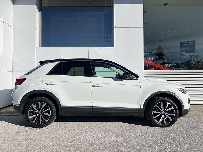Usata VW T-Roc Advance 116 CV (85 kW) 2019 Bianco SUV