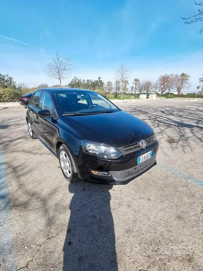Usata VW Polo Comfortline 75 CV (55 kW) 2012 Nero Utilitaria