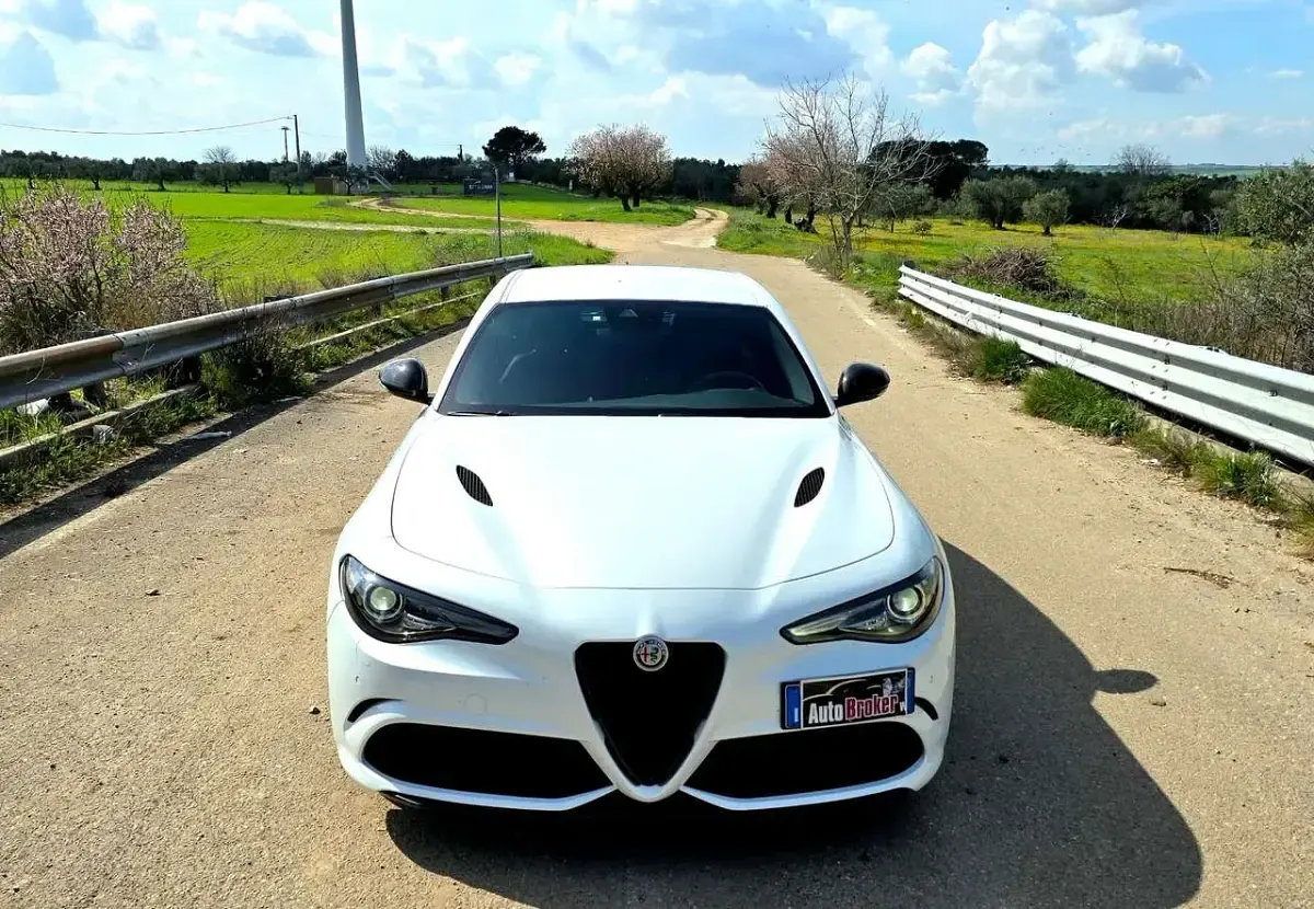 Usata Alfa Romeo Giulia Quadrifoglio 510 CV (375 kW) 2016 Bianco Berlina