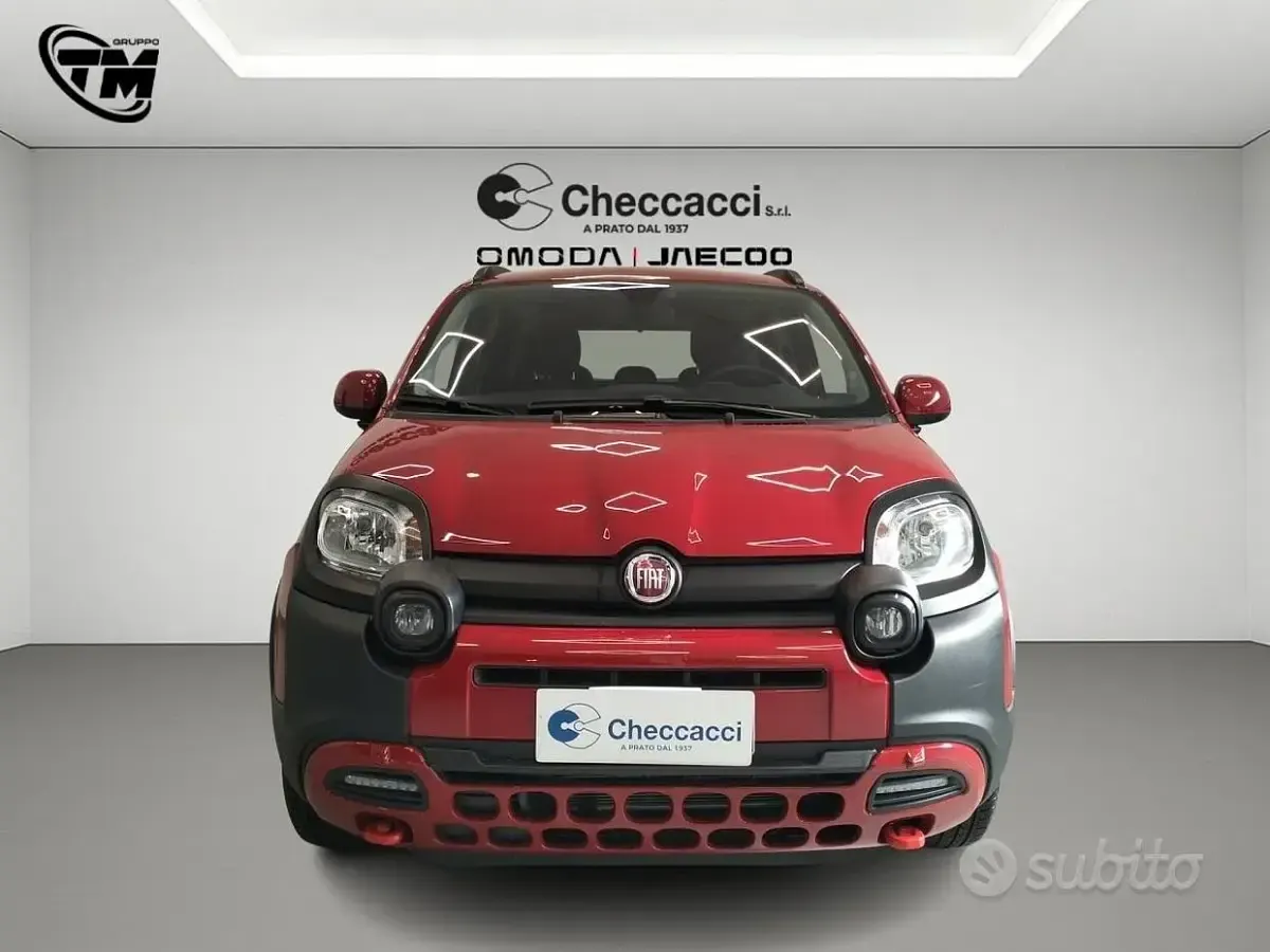 Usata Fiat Panda Cross Cross 69 CV (50 kW) 2024 Rosso Utilitaria