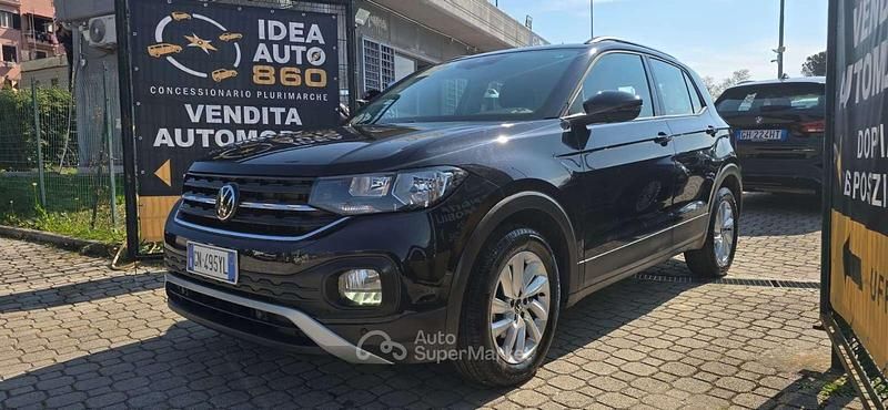 Usata VW T-Cross Style 95 CV (69 kW) 2023 Nero SUV