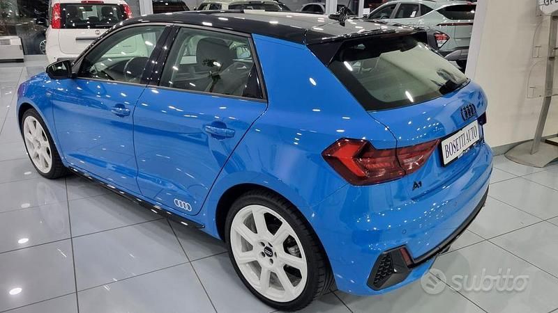 Usata Audi A1 S-Line 116 CV (85 kW) 2019 Blu SUV