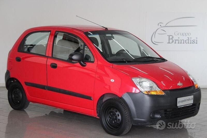 Usata Chevrolet Matiz 52 CV (38 kW) 2009 Rosso Utilitaria