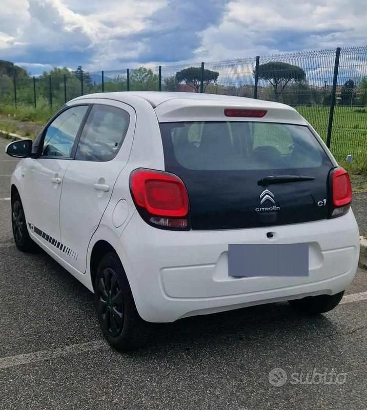 Usata Citroën C1 69 CV (50 kW) 2016 Bianco Utilitaria