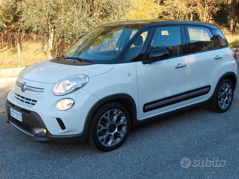 Usata Fiat 500L Trekking 120 CV (88 kW) 2017 Bianco Monovolume