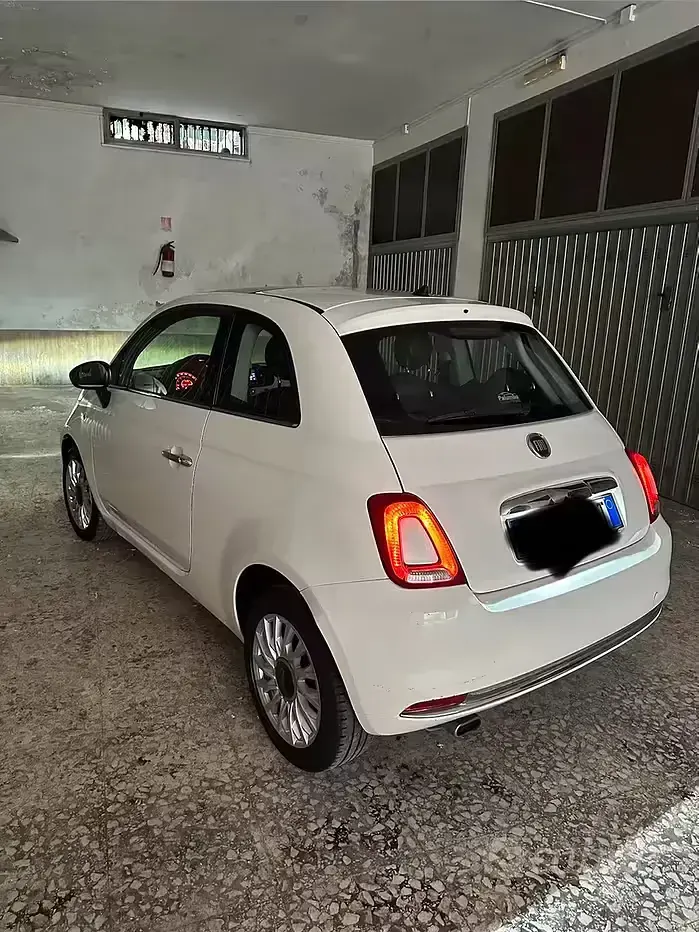 Usata Fiat 500 69 CV (50 kW) 2017 Bianco Berlina