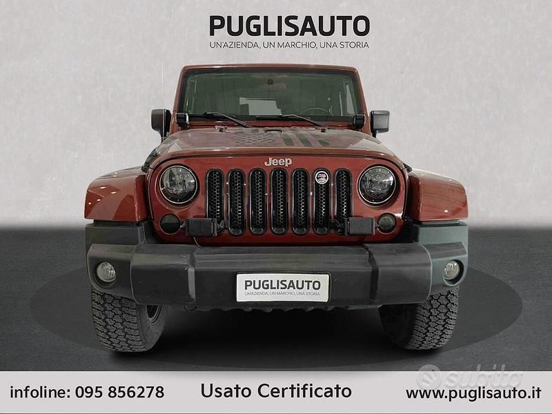 Usata Jeep Wrangler Sahara 177 CV (130 kW) 2007 Rosso SUV