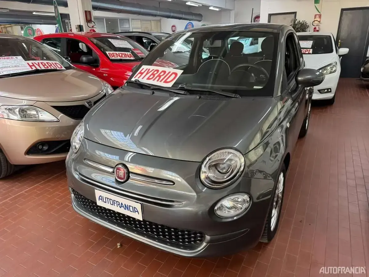 Usata Fiat 500 Lounge 69 CV (50 kW) 2020 Grigio Utilitaria