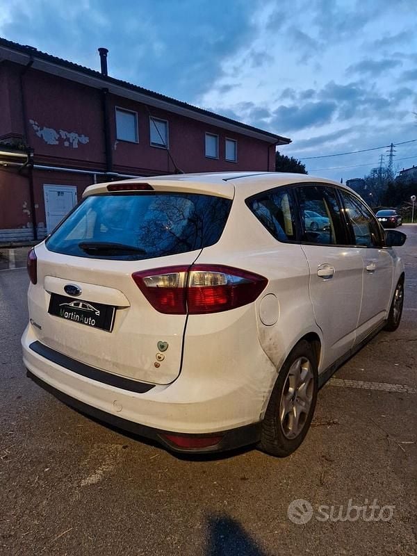 Usata Ford C-MAX 95 CV (69 kW) 2013 Bianco Monovolume
