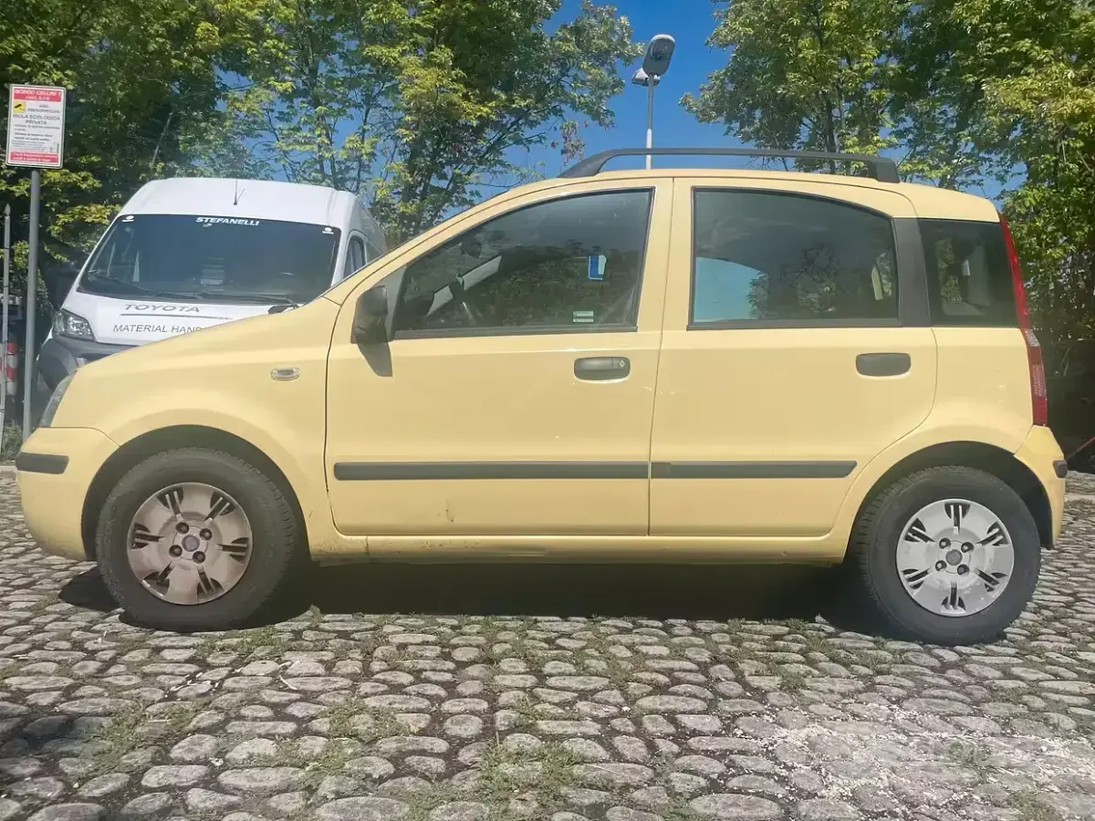 Usata Fiat Panda 60 CV (44 kW) 2008 Giallo Utilitaria